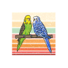 Budgerigar Parakeet Bird Pet Gift
