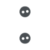 Snowman Costume Fake Buttons