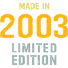 Année de naissance 2003