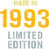 Year of birth 1993