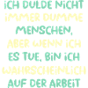 Dumme Menschen auf der Arbeit