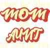 Mutter und Tante Spruch