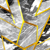 Marmor Schwarz-Weiß Gold Textur