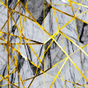 Marble Mosaic Gold Texture