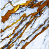 white marble meets gold