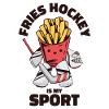 Ice Hockey Sporty Playing Fries Lover