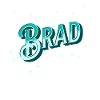 Brad name personalized