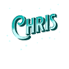 Chris' name personalized