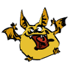 Small hairy monster with wings