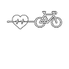 Bicycle heartbeat