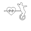 Unicycle heartbeat