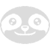 Head round sloth face