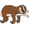 Tired Sloth Sleeps Comic