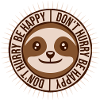 Don't hurry be happy