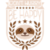 Don't hurry be happy
