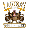 Footballer Player Touchdowns Turkey Holiday