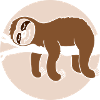 Comic Branch Sleep Sloth