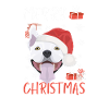 Bull Terrier Merry Christmas