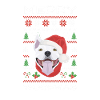 Bull Terrier Joyeux Noël