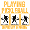 Playing pickleball improves memory