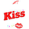 Joyeux baiser à Noël