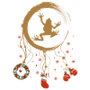 Frosch Weihnachten Weihnachtstraumfänger