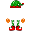 Kaffee Elfe Kaffeetrinker