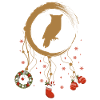 Eule Weihnachten Weihnachtstraumfänger