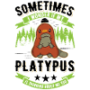Schnabeltier Spruch Platypus