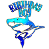 Birthday Boy - Shark Theme