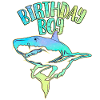 Birthday Boy - Shark Theme
