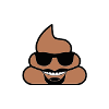Poo With Glasses