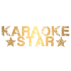 karaoke star,karaoke,stars,star,star,star,gold