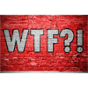 WTF!? Brick Wall Graffiti