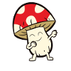 Mushroom - dance, dab, dabbing