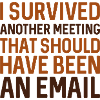 I Survived Another Meeting