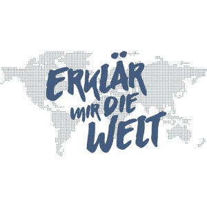 Logo mit Weltkarte