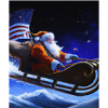 American Christmas Santa Claus with