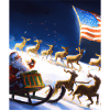 Père Noël américain avec