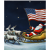 American Christmas Santa Claus with