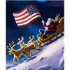 American Christmas Santa Claus with