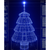 Christmas Christmas Tree Schematic Blueprint