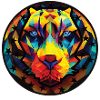 Tiger Polygon Big Cat