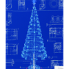 Christmas Christmas Tree Schematic Blueprint
