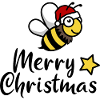 Christmas Bee merry christmas gift