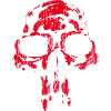 Skull - Neanderthal RED