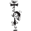 Vampirmädchen, das fliegt