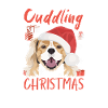 King Charles Spaniel Merry Christmas