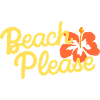 beach please