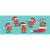 Christmas robin